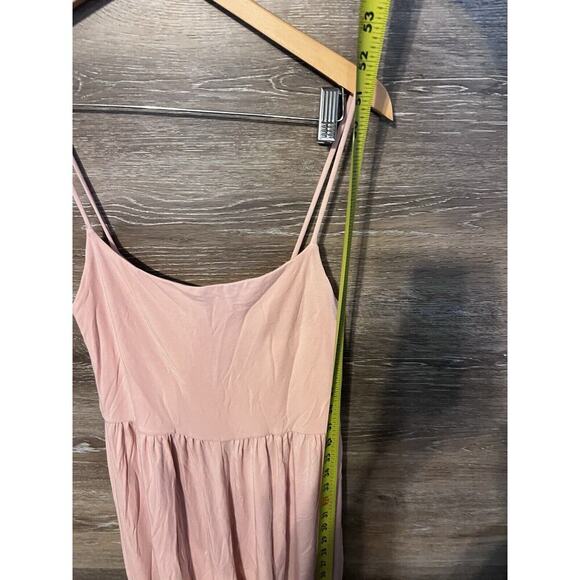 Wilfred Aritzia New Melodie Jumpsuit Fit-and-flare wide-leg Pink Size S - Picture 7 of 9